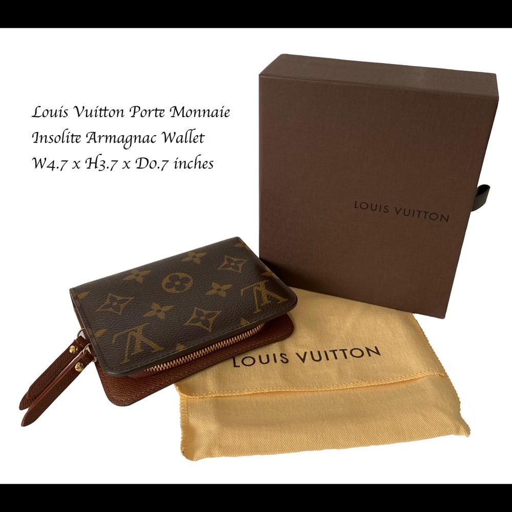 ‼️SOLD Louis Vuitton PM Insolite Armagnac Wallet
